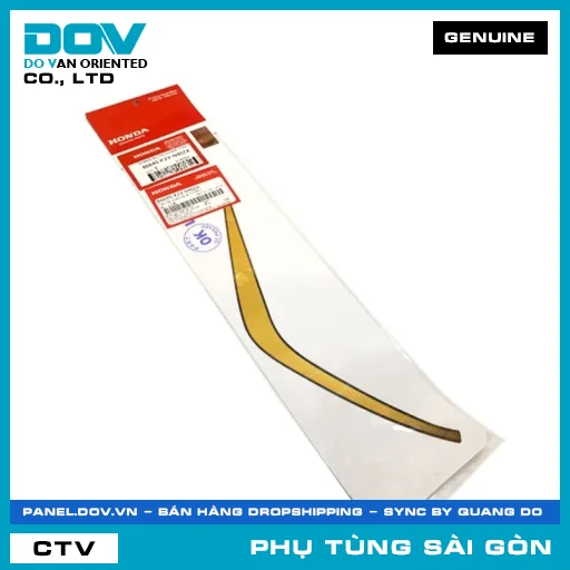 TEM ỐP TRƯỚC TRÁI B *TYPE1* | HONDA PARTS CODE 86645K2VN40ZA — 86645K2VN40ZA