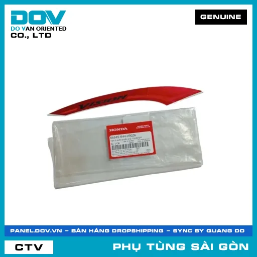 TEM A SƯỜN TRƯỚC PHẢI *NHB35P* | HONDA PARTS CODE 86645K44V90ZA — 86645K44V90ZA