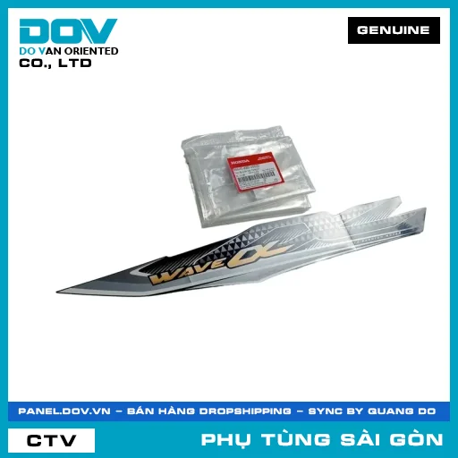 TEM ỐP SƯỜN TRÁI *NHB25* | HONDA PARTS CODE 86645K89V00ZD — 86645K89V00ZD