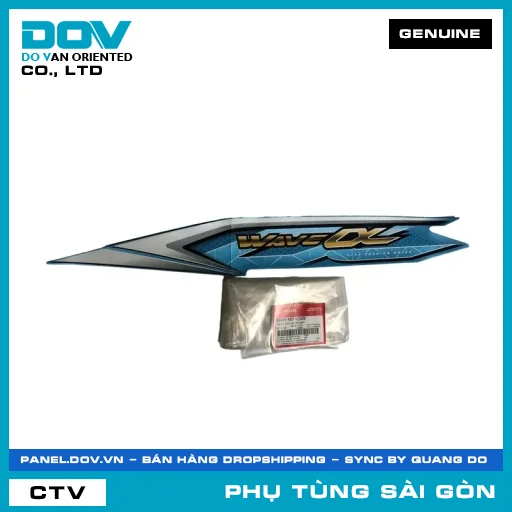 TEM ỐP SƯỜN TRÁI *B203M* | HONDA PARTS CODE 86645K89V20ZB — 86645K89V20ZB