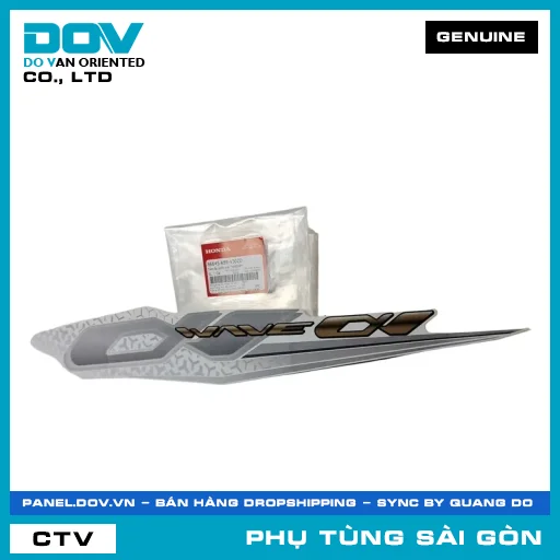 TEM ỐP SƯỜN TRÁI *NHB55P* | HONDA PARTS CODE 86645K89V30ZD — 86645K89V30ZD