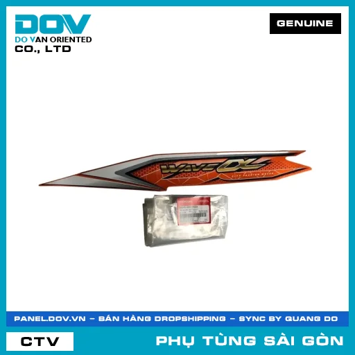 TEM ỐP SƯỜN TRÁI *YR322C* | HONDA PARTS CODE 86645K89V40ZA — 86645K89V40ZA