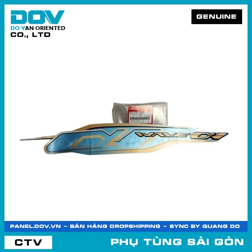 TEM ỐP SƯỜN TRÁI *B203* | HONDA PARTS CODE 86645K89V50ZB — 86645K89V50ZB
