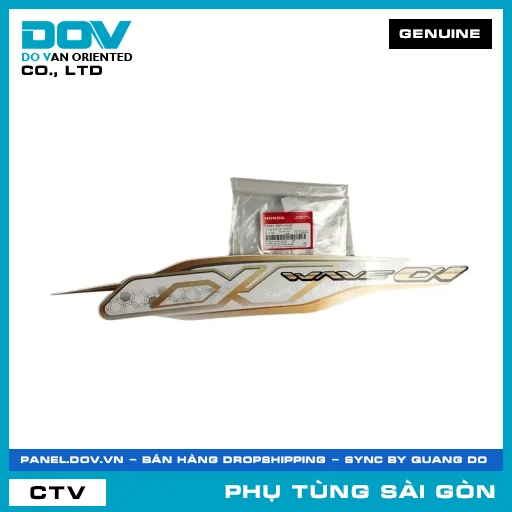 TEM ỐP SƯỜN TRÁI *NHB55* | HONDA PARTS CODE 86645K89V50ZC — 86645K89V50ZC