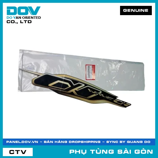 TEM ỐP SƯỜN TRÁI *NHB25* | HONDA PARTS CODE 86645K89V50ZD — 86645K89V50ZD