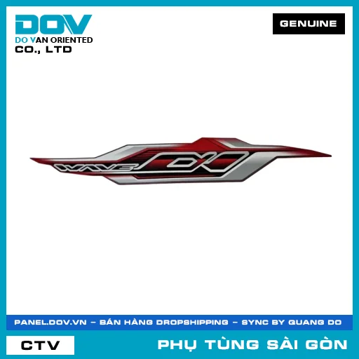 TEM ỐP SƯỜN TRÁI *R389* | HONDA PARTS CODE 86645K89V70ZC — 86645K89V70ZC