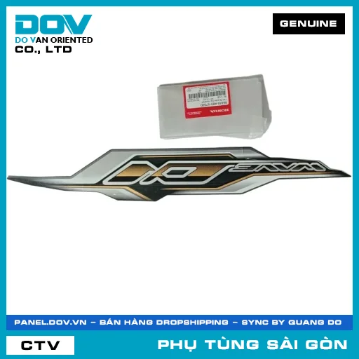 TEM ỐP SƯỜN TRÁI *NHA76* | HONDA PARTS CODE 86645K89V70ZD — 86645K89V70ZD