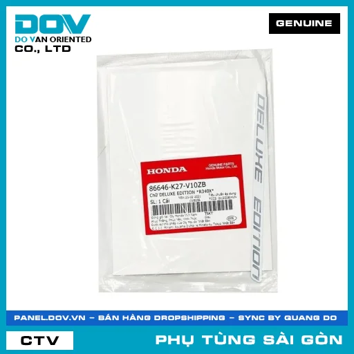 CHỮ DELUXE EDITION *R340X* | HONDA PARTS CODE 86646K27V10ZB — 86646K27V10ZB