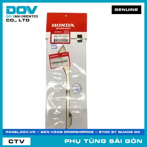 TEM ỐP TRƯỚC BÊN TRÁI *TYPE1* | HONDA PARTS CODE 86647K2VN50ZB — 86647K2VN50ZB