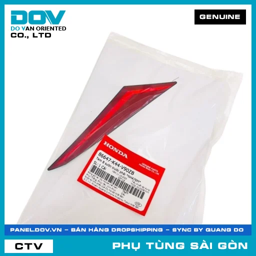 TEM B SƯỜN TRƯỚC PHẢI *NHA76M* | HONDA PARTS CODE 86647K44V90ZB — 86647K44V90ZB