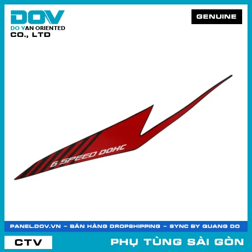 TEM C ỐP TRUNG TÂM PHẢI *TYPE1* | HONDA PARTS CODE 86647K45A20ZA — 86647K45A20ZA