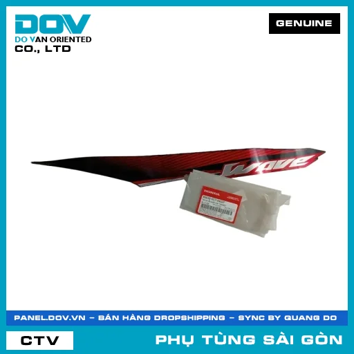 TEM A, ỐP SƯỜN TRÁI *NHA69* | HONDA PARTS CODE 86648K07940ZF — 86648K07940ZF