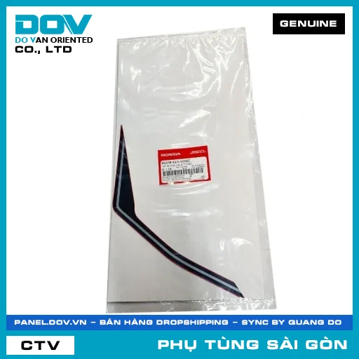 TEM ỐP TRƯỚC PHẢI B *TYPE2* | HONDA PARTS CODE 86648K1GV00ZC — 86648K1GV00ZC