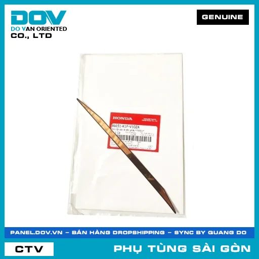 TEM ỐP SÀN A BÊN PHẢI *TYPE1* | HONDA PARTS CODE 86651K1FV10ZA — 86651K1FV10ZA