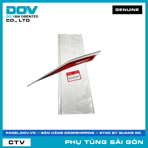 TEM B ỐP SƯỜN PHẢI *R340* | HONDA PARTS CODE 86651K90VG0ZC — 86651K90VG0ZC
