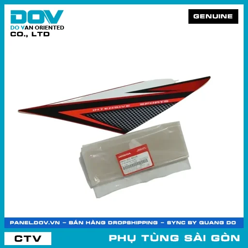 TEM ỐP CỐP TRÁI *R340C* | HONDA PARTS CODE 86651KYL860ZB — 86651KYL860ZB
