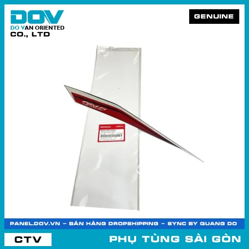 TEM B ỐP SƯỜN TRÁI *R340* | HONDA PARTS CODE 86652K90VG0ZC — 86652K90VG0ZC