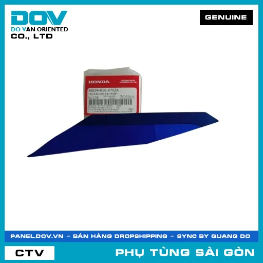TEM B ỐP THÂN TRÁI *R389* | HONDA PARTS CODE 86654K56V70ZA — 86654K56V70ZA