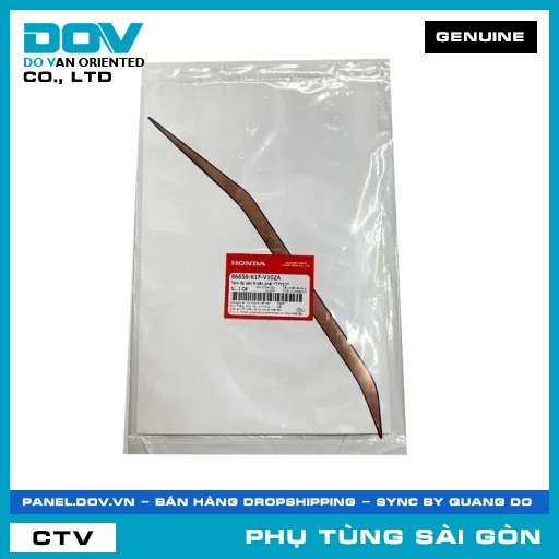 TEM ỐP SÀN B BÊN PHẢI *TYPE1* | HONDA PARTS CODE 86658K1FV10ZA — 86658K1FV10ZA