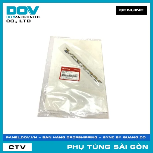 TEM ỐP SƯỜN *TYPE1* | HONDA PARTS CODE 86831K44V00ZA — 86831K44V00ZA