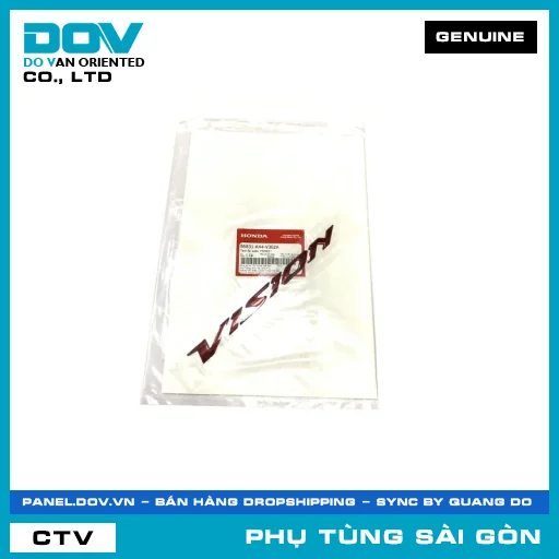 TEM ỐP SƯỜN *TYPE1* | HONDA PARTS CODE 86831K44V30ZA — 86831K44V30ZA