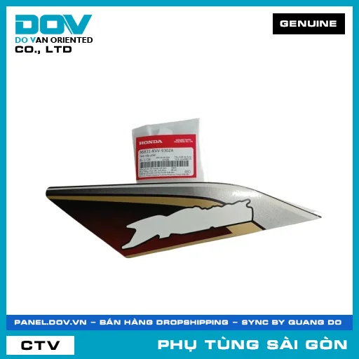 TEM CỐP PHẢI | HONDA PARTS CODE 86831KVV930ZA — 86831KVV930ZA