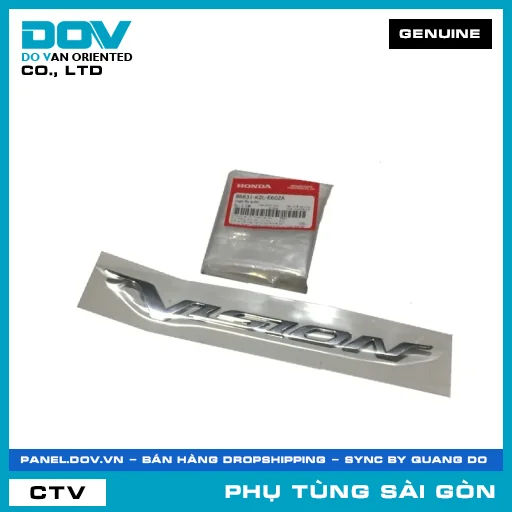 LOGO ỐP SƯỜN | HONDA PARTS CODE 86831KZLE60ZA — 86831KZLE60ZA