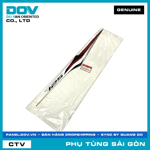 TEM ỐP SƯỜN TRÁI *R340,R340B* | HONDA PARTS CODE 86832K27V00ZD — 86832K27V00ZD