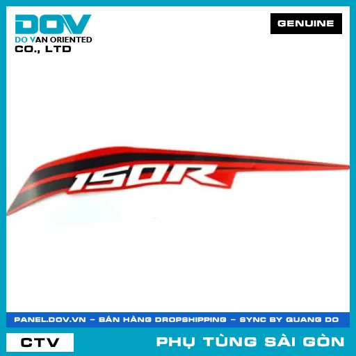 TEM ỐP SAU TRÁI *TYPE1* | HONDA PARTS CODE 86832K45A20ZA — 86832K45A20ZA