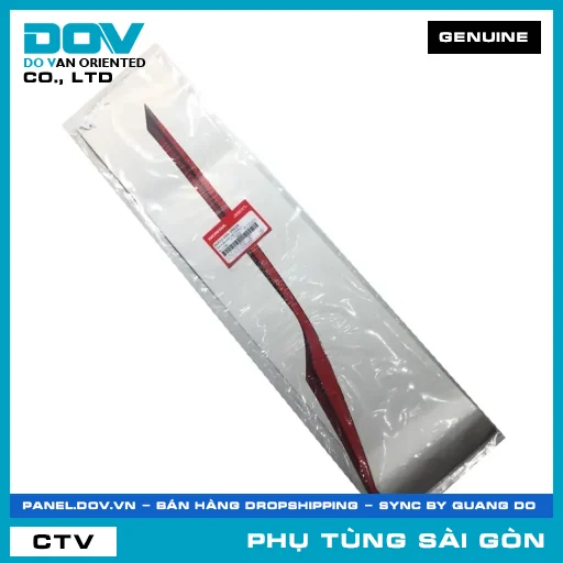 TEM A ỐP SƯỜN TRÁI *TYPE1* | HONDA PARTS CODE 86832K66V90ZA — 86832K66V90ZA