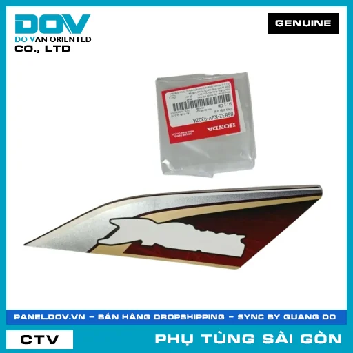 TEM CỐP TRÁI | HONDA PARTS CODE 86832KVV930ZA — 86832KVV930ZA