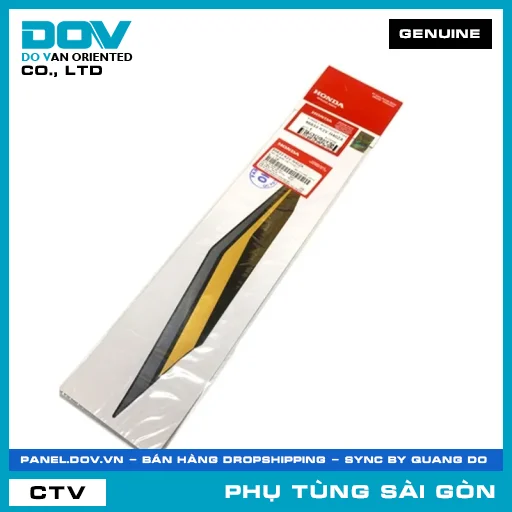 TEM ỐP SƯỜN TRÁI*TYPE1* | HONDA PARTS CODE 86833K2VN40ZA — 86833K2VN40ZA