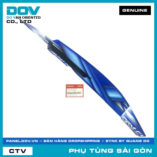 TEM ỐP SƯỜN PHẢI *B206* | HONDA PARTS CODE 86833KZLE00ZB — 86833KZLE00ZB