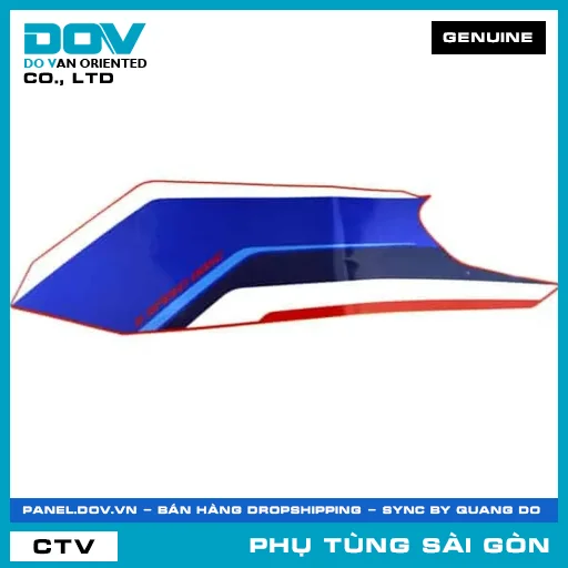 TEM ỐP BÌNH XĂNG BÊN TRÁI *TYPE1* | HONDA PARTS CODE 86834K45NZ0ZA — 86834K45NZ0ZA