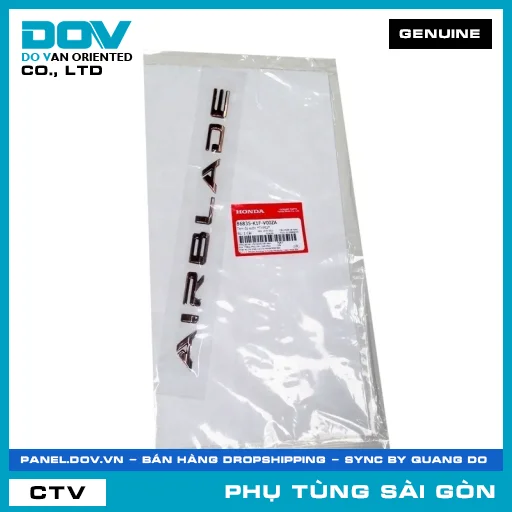 TEM ỐP SƯỜN *TYPE2* | HONDA PARTS CODE 86835K1FV00ZA — 86835K1FV00ZA