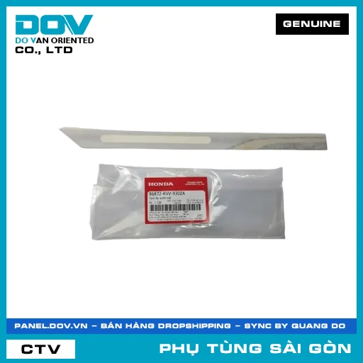 TEM ỐP SƯỜN TRÁI | HONDA PARTS CODE 86872KVV930ZA — 86872KVV930ZA