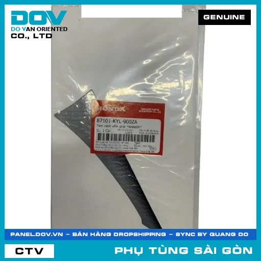 TEM CÁNH YẾM PHẢI *NHA69P* | HONDA PARTS CODE 87101KYL900ZA — 87101KYL900ZA