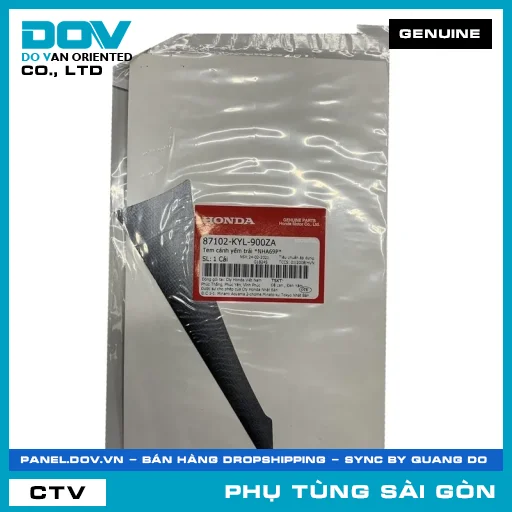 TEM CÁNH YẾM TRÁI *NHA69P* | HONDA PARTS CODE 87102KYL900ZA — 87102KYL900ZA