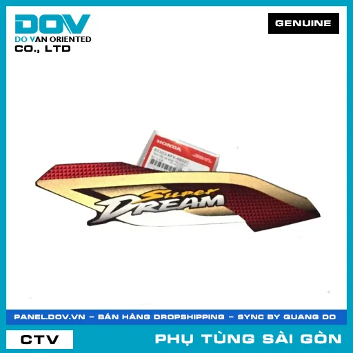 TEM CỐP XE PHẢI *R150CU* | HONDA PARTS CODE 87103KFV660ZC — 87103KFV660ZC