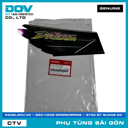 TEM CỐP XE PHẢI *R150CU* | HONDA PARTS CODE 87103KFV670ZA — 87103KFV670ZA