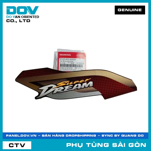 TEM CỐP XE PHẢI R150F | HONDA PARTS CODE 87103KFV830ZA — 87103KFV830ZA