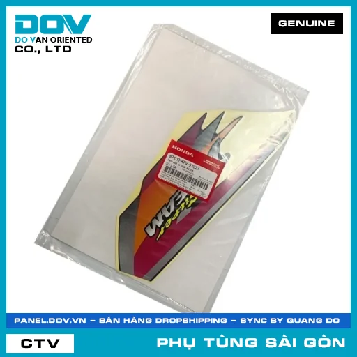 TEM CỐP XE PHẢI R150K | HONDA PARTS CODE 87103KFV970ZA — 87103KFV970ZA