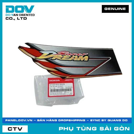TEM CỐP PHẢI *R150CU* | HONDA PARTS CODE 87103KVV900ZA — 87103KVV900ZA