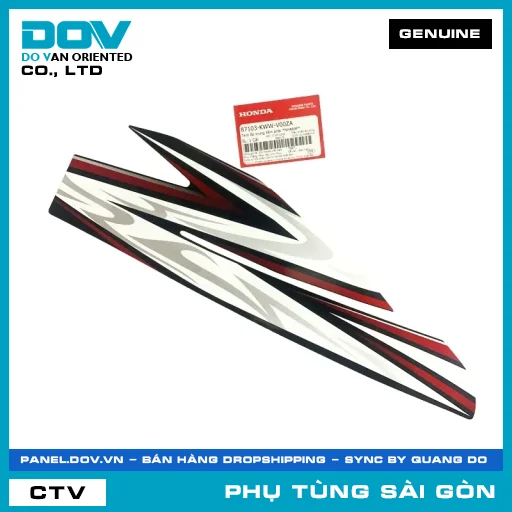 TEM ỐP TRUNG TÂM PHẢI *NHA69P* | HONDA PARTS CODE 87103KWWV00ZA — 87103KWWV00ZA