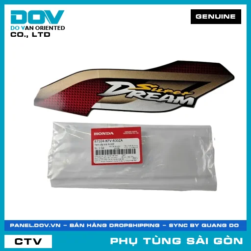 TEM CỐP TRÁI R150F | HONDA PARTS CODE 87104KFV830ZA — 87104KFV830ZA