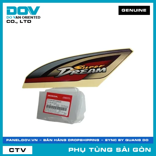 TEM CỐP TRÁI R150F | HONDA PARTS CODE 87104KFV950ZA — 87104KFV950ZA