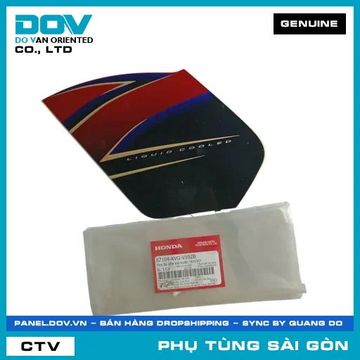 TEM ỐP YẾM TRÁI TRƯỚC *R313C* | HONDA PARTS CODE 87104KVGV10ZB — 87104KVGV10ZB