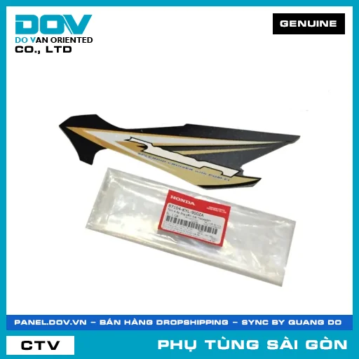 TEM A ỐP ỐNG YẾM TRÁI *NHA69P* | HONDA PARTS CODE 87104KYL900ZA — 87104KYL900ZA