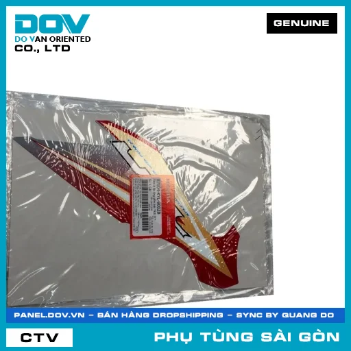 TEM A ỐP ỐNG YẾM TRÁI *R313C* | HONDA PARTS CODE 87104KYL900ZB — 87104KYL900ZB