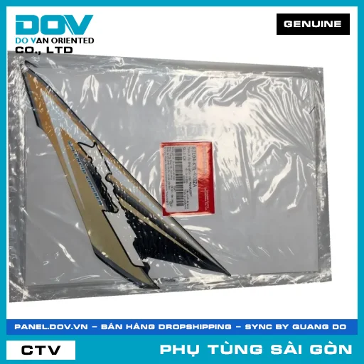 TEM A ỐP ỐNG YẾM TRÁI *NHA69P* | HONDA PARTS CODE 87104KYL920ZA — 87104KYL920ZA